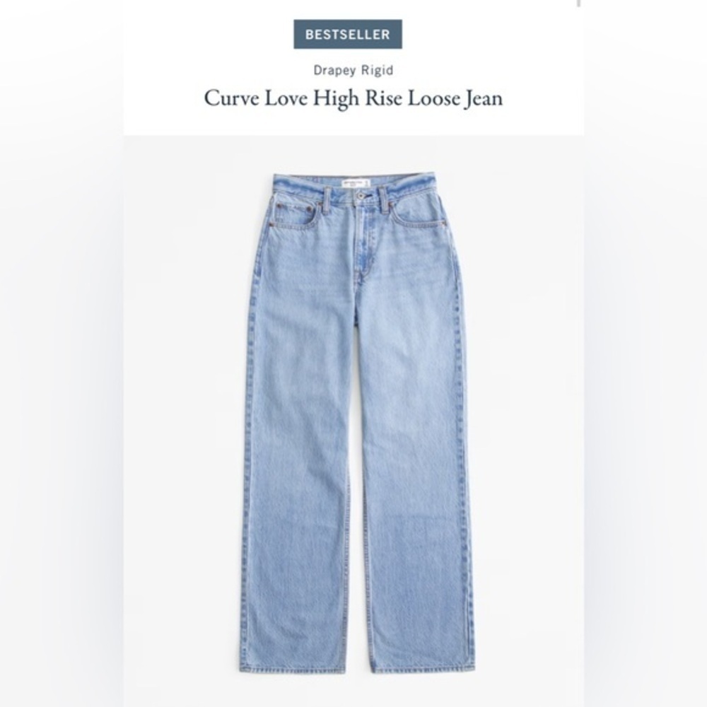 ambercrombie and fitch high rise The 90’s Relaxed size 27 4 short
